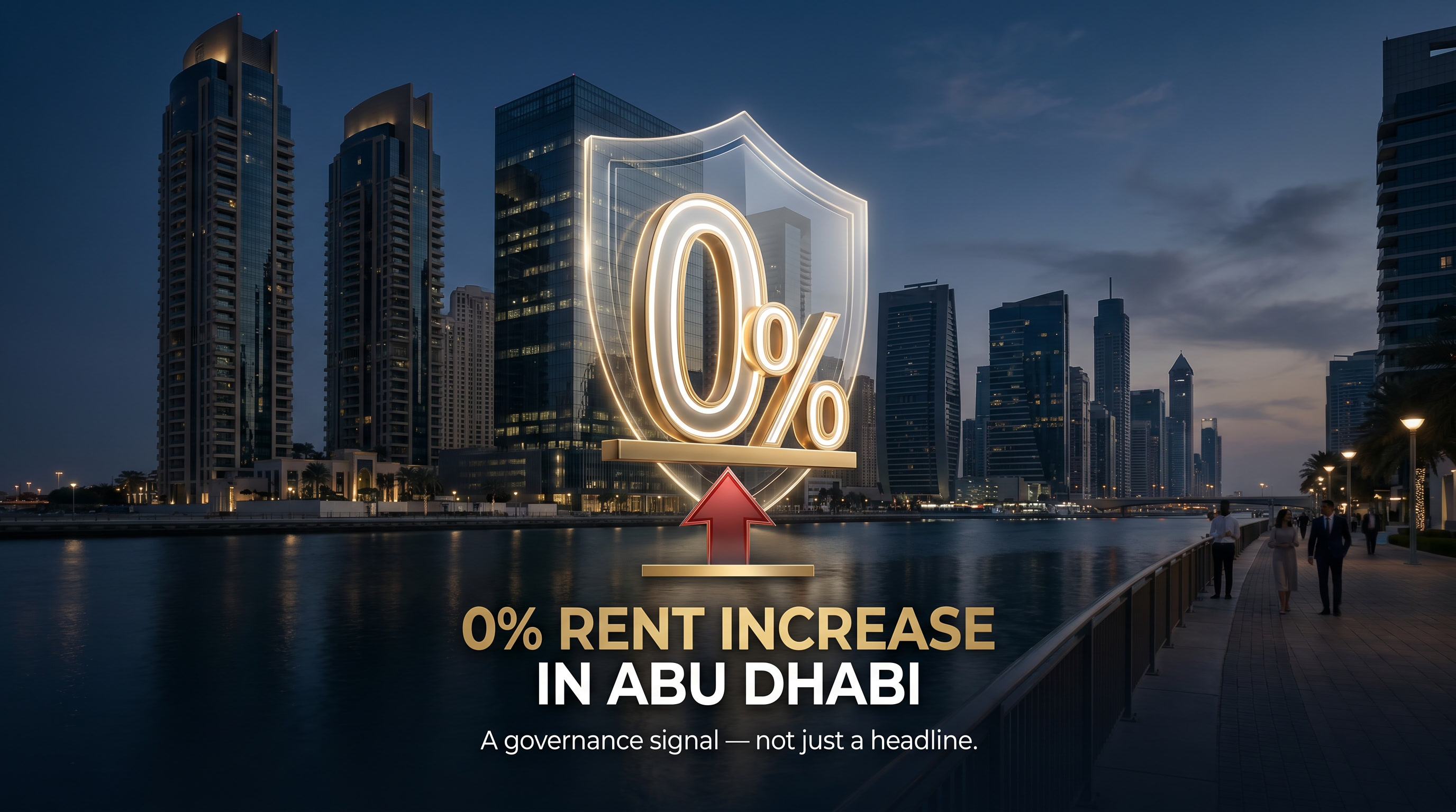 Abu Dhabi Rent Freeze: Reading the Signal, Not the Headline